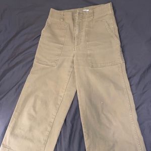 Madewell Cargo Pants Wide Leg